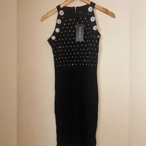 Black Embellished Dress Women’s Size 8